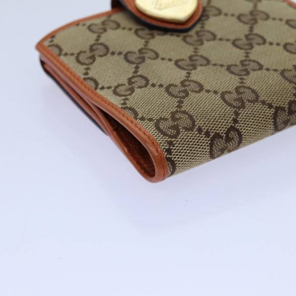 GUCCI GG Canvas Wallet Beige 203549 Auth yk11703 - Picture 15 of 16